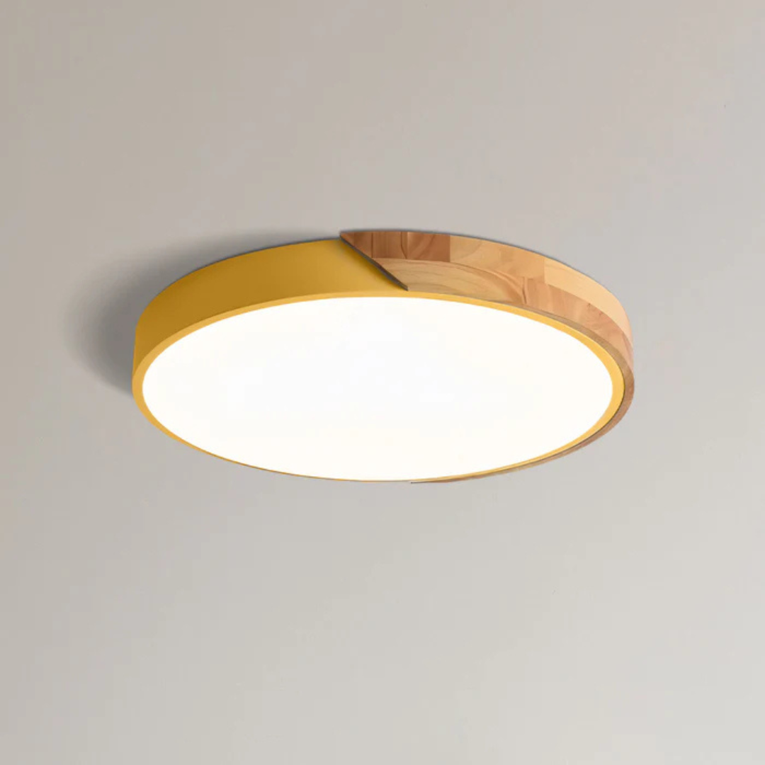 Lámpara de techo LED elegante de estilo escandinavo