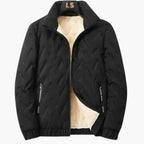 Chaqueta de esquí para hombre con cremallera e interior forrado