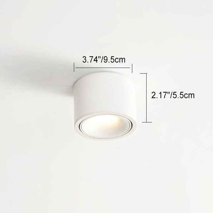 Foco LED redondo empotrable AstraGlow para techo