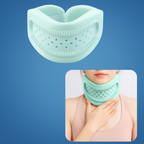 Soporte cervical ligero – Diseño transpirable con acolchado de espuma – Alivio del dolor para la oficina y el sueño