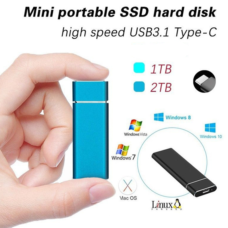 Disco duro SSD externo de ultra alta velocidad