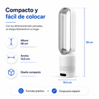 Enfriador de aire 3 en 1 AirPure con purificación UV e ionizador