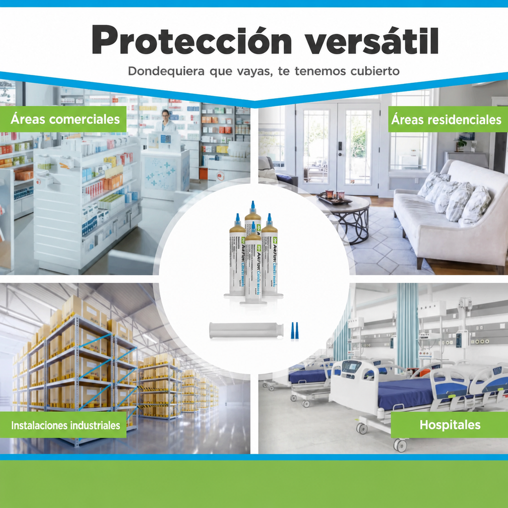 Gel en jeringa contra cucarachas para uso en interiores