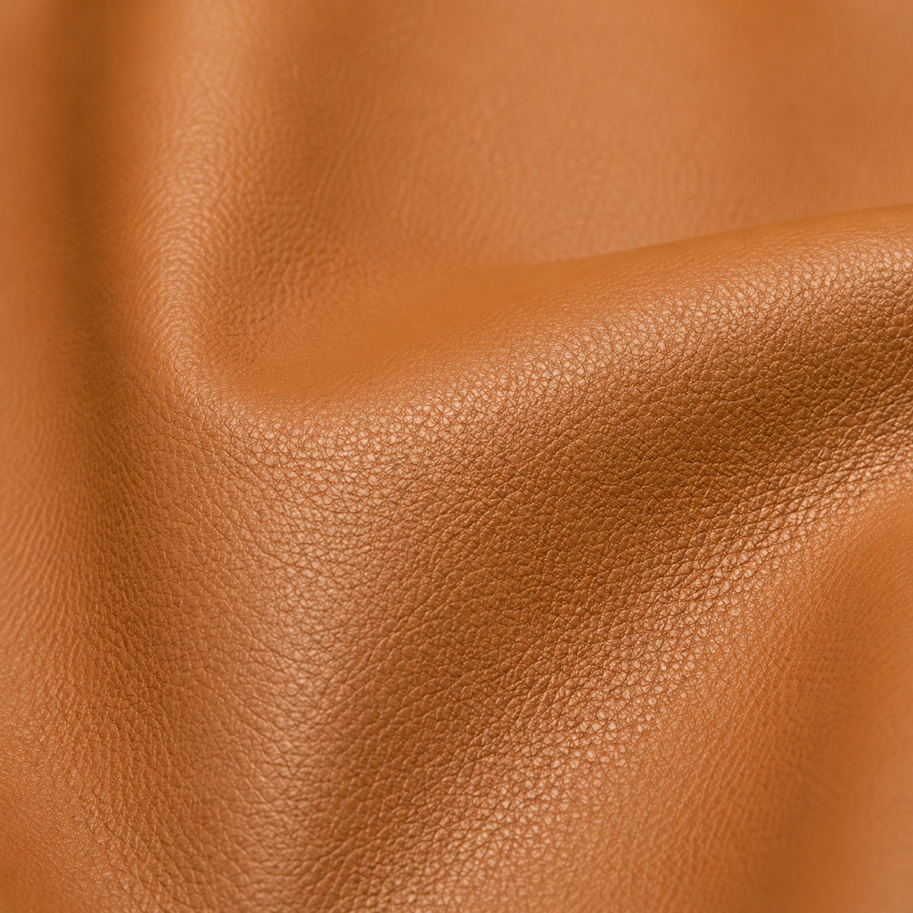 Bolso marrón de piel sintética para mujer