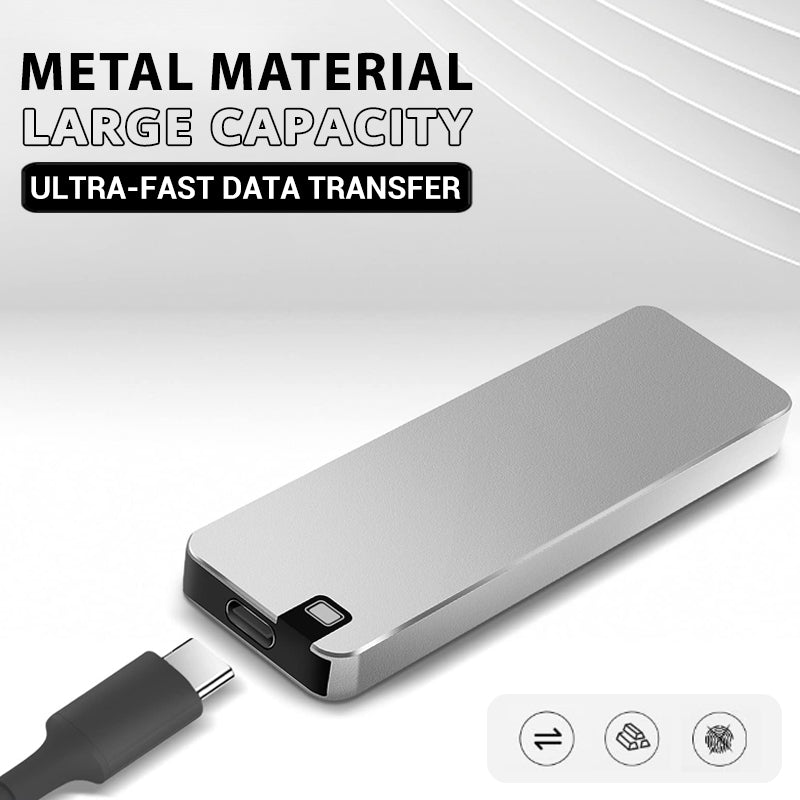 SSD externo Schijf Draagbaar met Aluminium Behuizing Grijs Rood Blauw 1TB 2TB 4TB 8TB Snelle USB 3.2 Gegevensopslag Veilige Data Backup Zakformaat