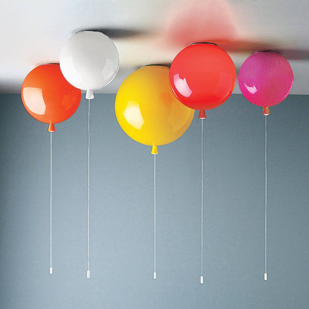 Lámpara de techo tipo globo | Diseño LED multicolor moderno