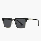 Gafas de sol para hombre con montura cuadrada y protección UV400