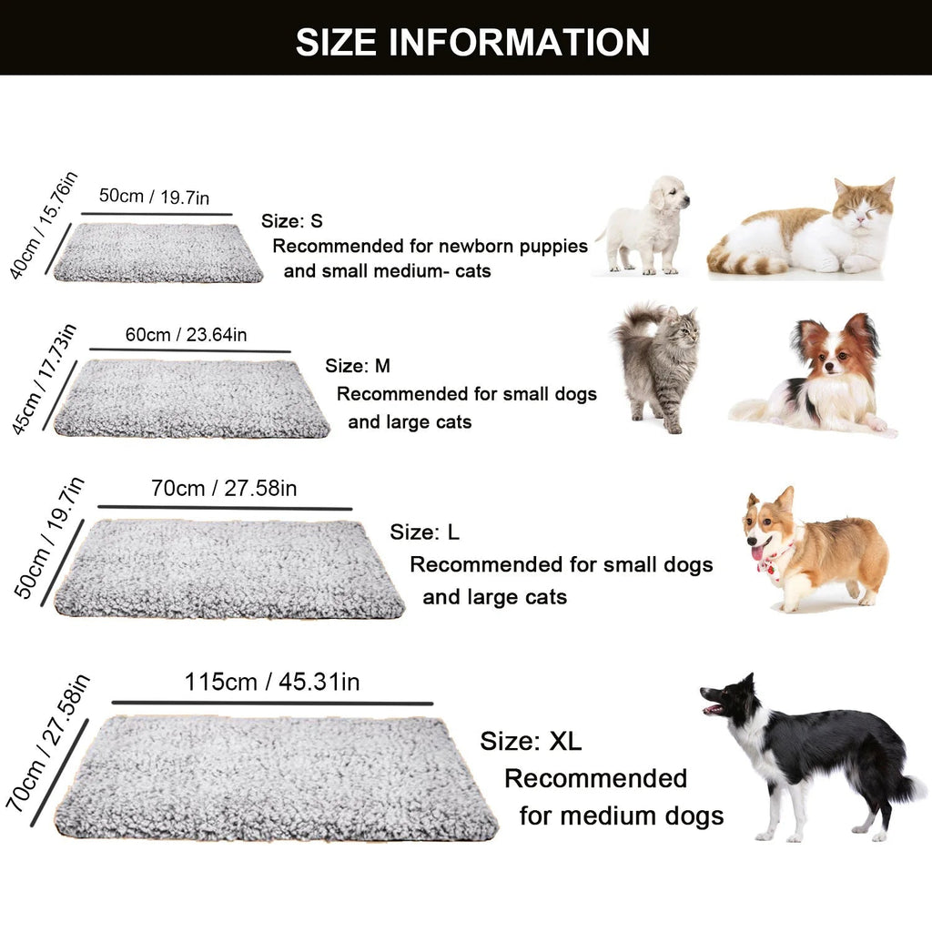 Almohadilla térmica para gatos y almohadilla térmica para perros