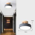 Lámpara de techo de tres LED