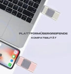 Memoria USB 4 en 1: más espacio de almacenamiento, sin pérdida de recuerdos