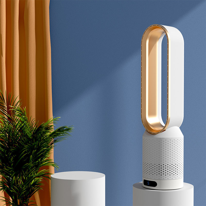Enfriador de aire 3 en 1 con purificador, oscilación y panel LED táctil AirPure