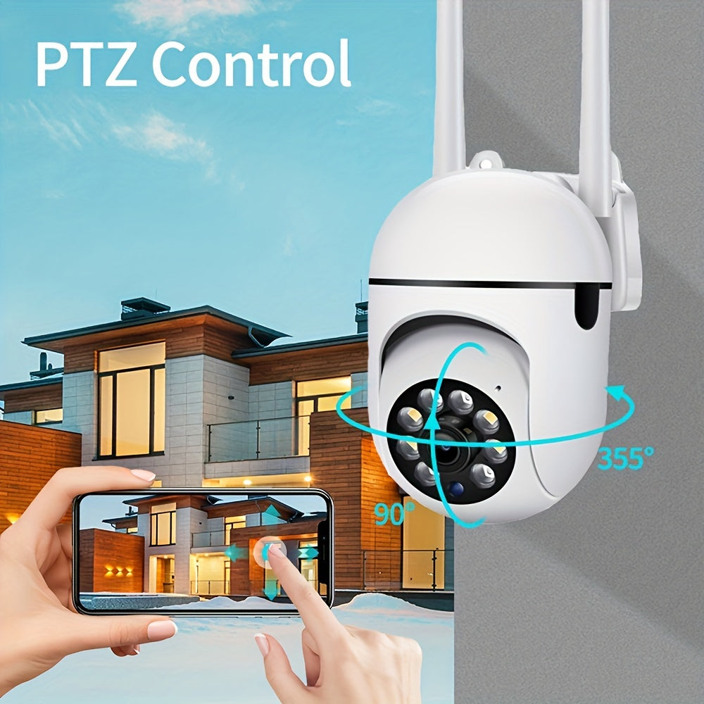 Cámara de seguridad inteligente | HD 1080p PTZ con detección de movimiento