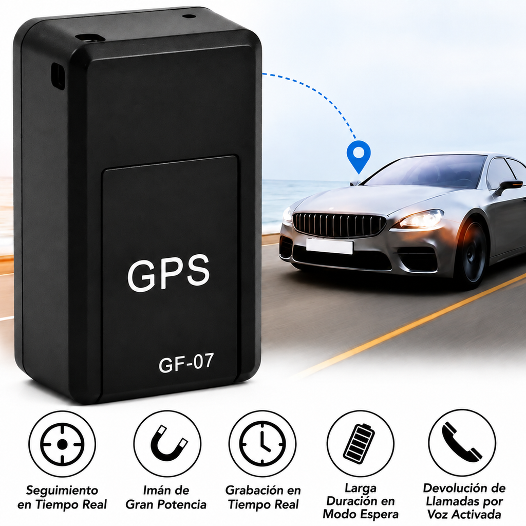 Localizador GPS para coche sin cuota mensual, mini rastreador Locaro