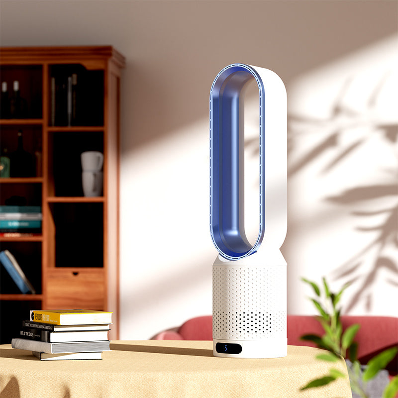 Enfriador de aire 3 en 1 con purificador, oscilación y panel LED táctil AirPure