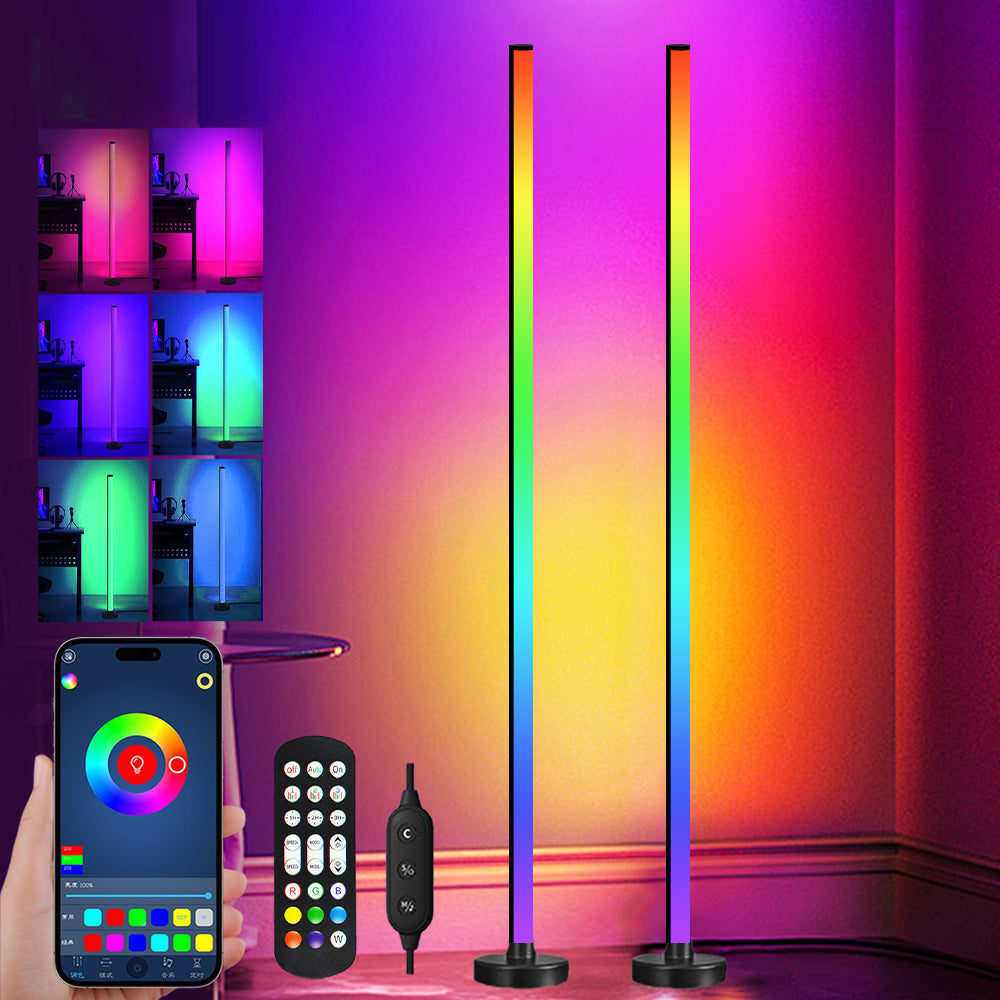 Lámpara de pie LED inteligente