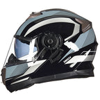 Casco integral aerodinámico para motocicleta
