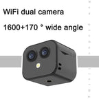 Cámara de vigilancia inalámbrica 4K con cámara de vídeo de 170° e intercomunicador