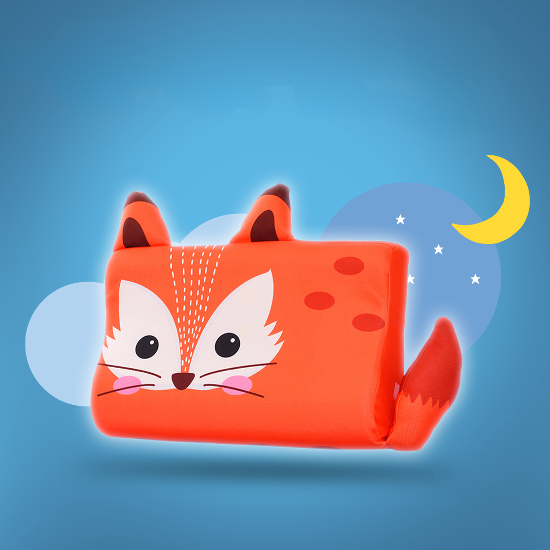 CuddlyPillow – Almohada ergonómica transpirable para niños | Soporte para el cuello y posición saludable para dormir