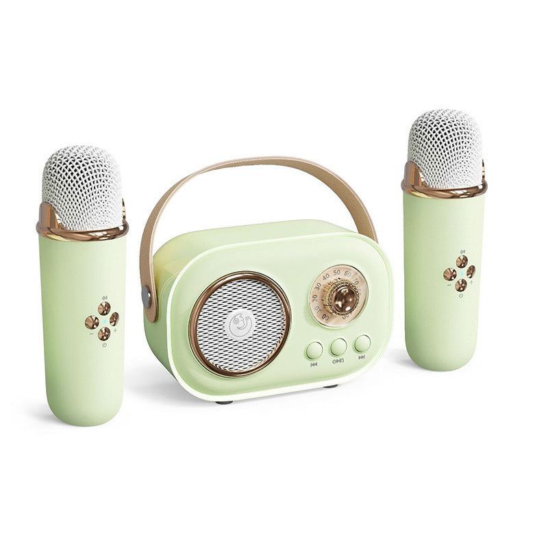 Altavoz Bluetooth portátil con micrófono inalámbrico
