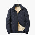 Chaqueta de esquí para hombre con cremallera e interior forrado