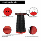 Silla plegable retráctil para exteriores