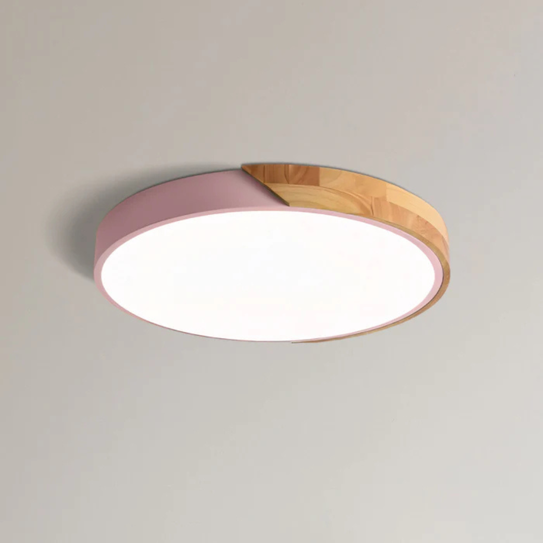 Lámpara de techo LED elegante de estilo escandinavo