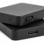 Grabadora de voz compacta con activación por sonido: dictáfono pequeño de 16 GB con batería de 50 horas y cancelación de ruido para reuniones,
