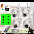 SmartCam Set 4X – Juego completo de cámaras de seguridad inalámbricas