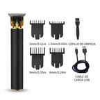 Cortapelos profesional sin cable con cuchilla en T para barba
