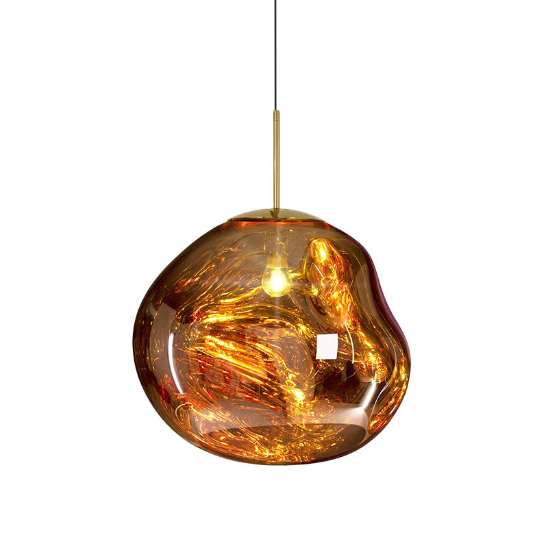 Lámpara de techo moderna de cristal - LunaLux