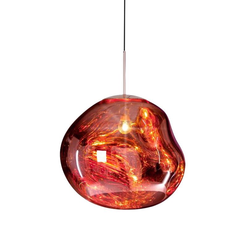 Lámpara de techo moderna de cristal - LunaLux