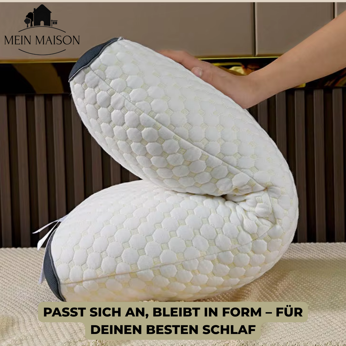 Almohadas ergonómicas RelaxForm | Atmungsaktiv & Anpassungsfähig