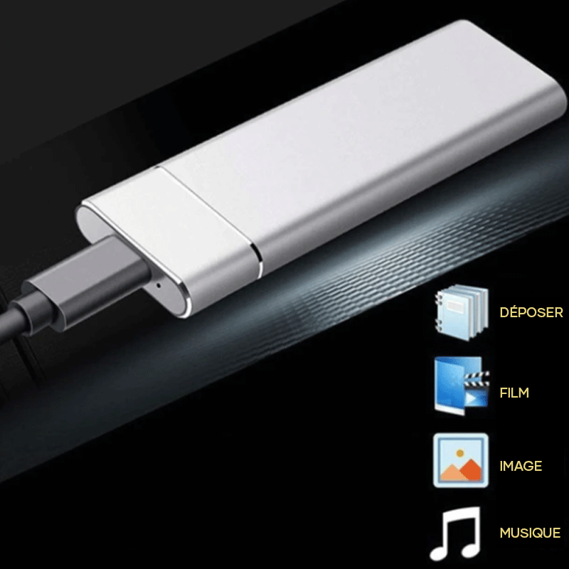 Disco duro SSD externo ultrarrápido