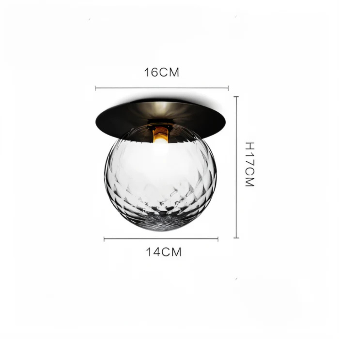 Lámpara de techo y de pared LED de lujo