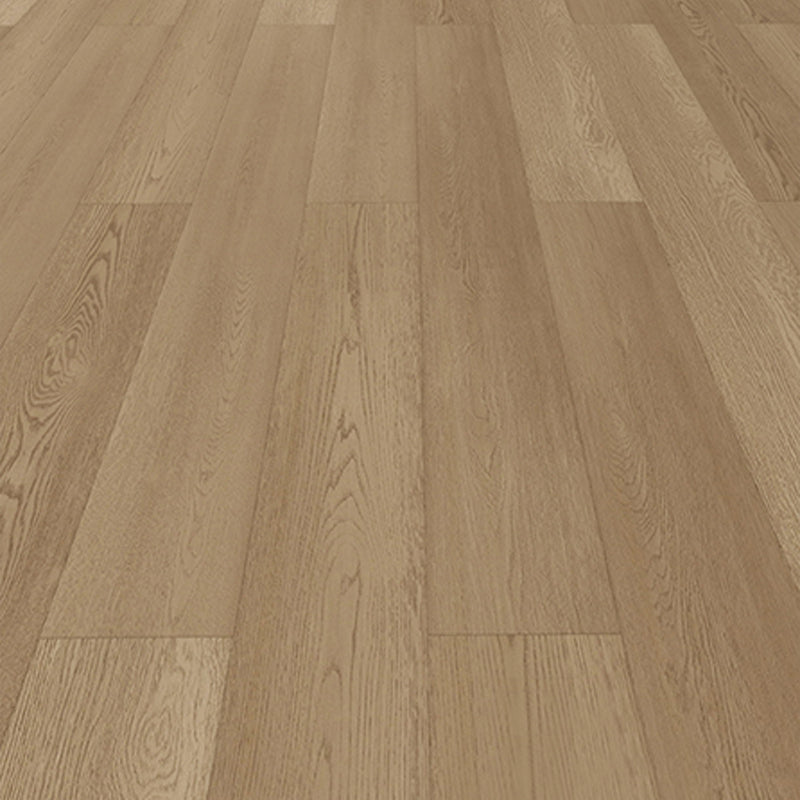 Suelo laminado de madera maciza natural E0 de 49" x 8" de ancho, con sistema de clic y resistente al agua.