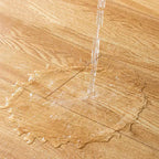 Suelo laminado de madera maciza natural E0 de 49" x 8" de ancho, con sistema de clic y resistente al agua.