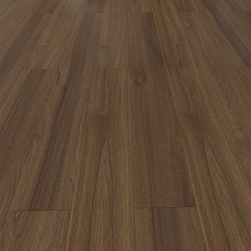 Suelo laminado de madera maciza natural E0 de 49" x 8" de ancho, con sistema de clic y resistente al agua.
