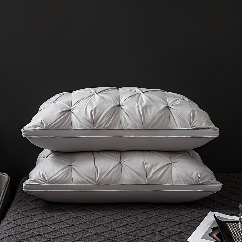 Almohada de lujo para dormir: almohada suave de poliéster para todas las necesidades