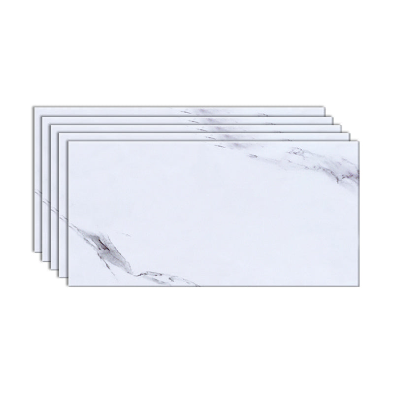 Papel pintado de estilo contemporáneo, panel único para baño con forma rectangular
