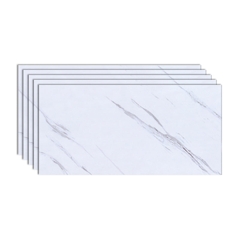 Papel pintado de estilo contemporáneo, panel único para baño con forma rectangular