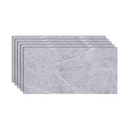 Papel pintado de estilo contemporáneo, panel único para baño con forma rectangular