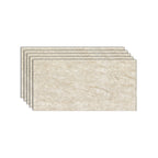 Papel pintado de estilo contemporáneo, panel único para baño con forma rectangular