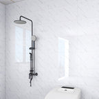 Papel pintado de estilo contemporáneo, panel único para baño con forma rectangular