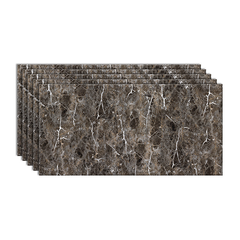 Papel pintado de estilo contemporáneo, panel único para baño con forma rectangular