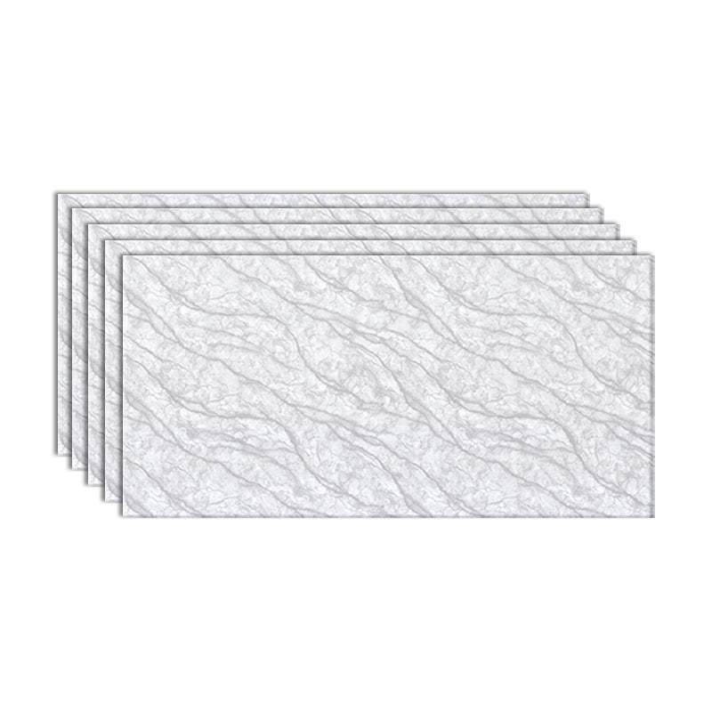 Papel pintado de estilo contemporáneo, panel único para baño con forma rectangular