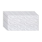 Papel pintado de estilo contemporáneo, panel único para baño con forma rectangular