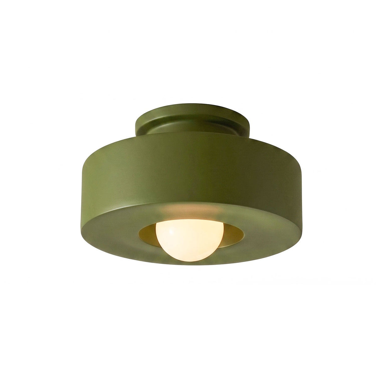 Plafondlamp Simon met Gestapelde Cilindervormen Hars Beschikbaar in Rood Groen Zwart E26 E27 Accesorio Ø30×15cm Diseño minimalista Geometrisch