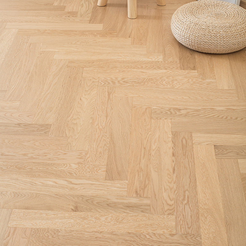 Suelo laminado de madera retro resistente a la decoloración con sistema de clic