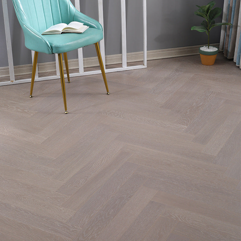 Suelo laminado de madera retro resistente a la decoloración con sistema de clic