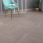 Suelo laminado de madera retro resistente a la decoloración con sistema de clic